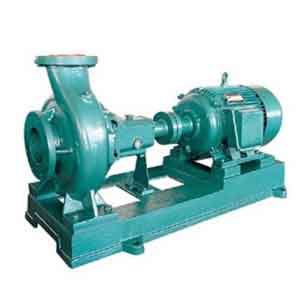 Pump shaft action of pipeline centrifugal pump