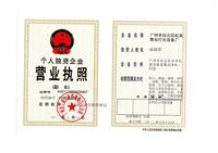 The business license