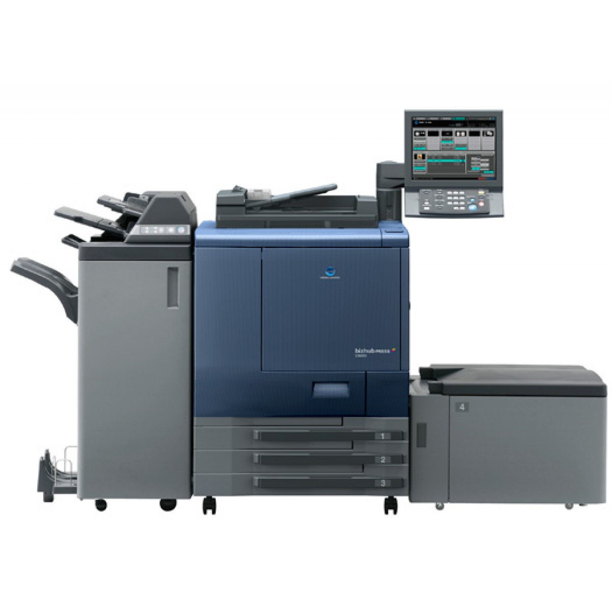 Konica Minolta bizhub PRESS C8000 彩色生产型数字印刷系统 南海汉光数码印刷设备厂