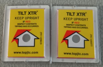 全英文TILT XTR防倒置标签