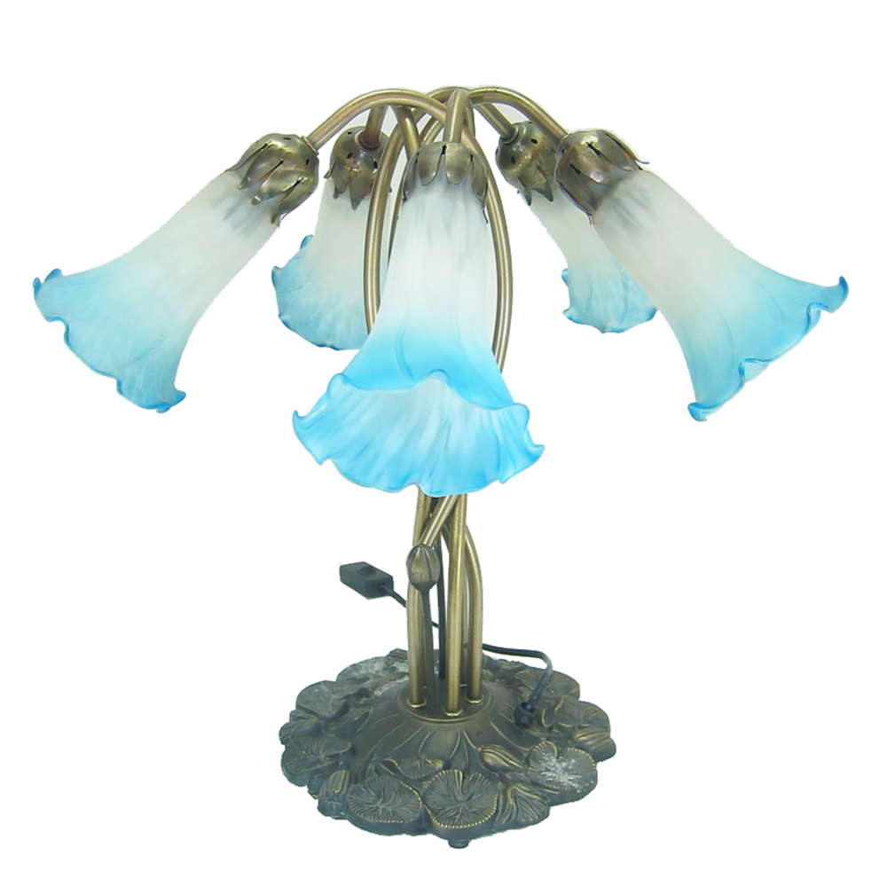 5 lights lily table lamp-1
