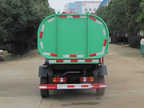国五自装卸式垃圾车 东风小康2-3方挂桶式垃圾车