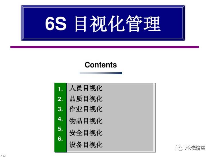 目视化管理是企业发展之基础