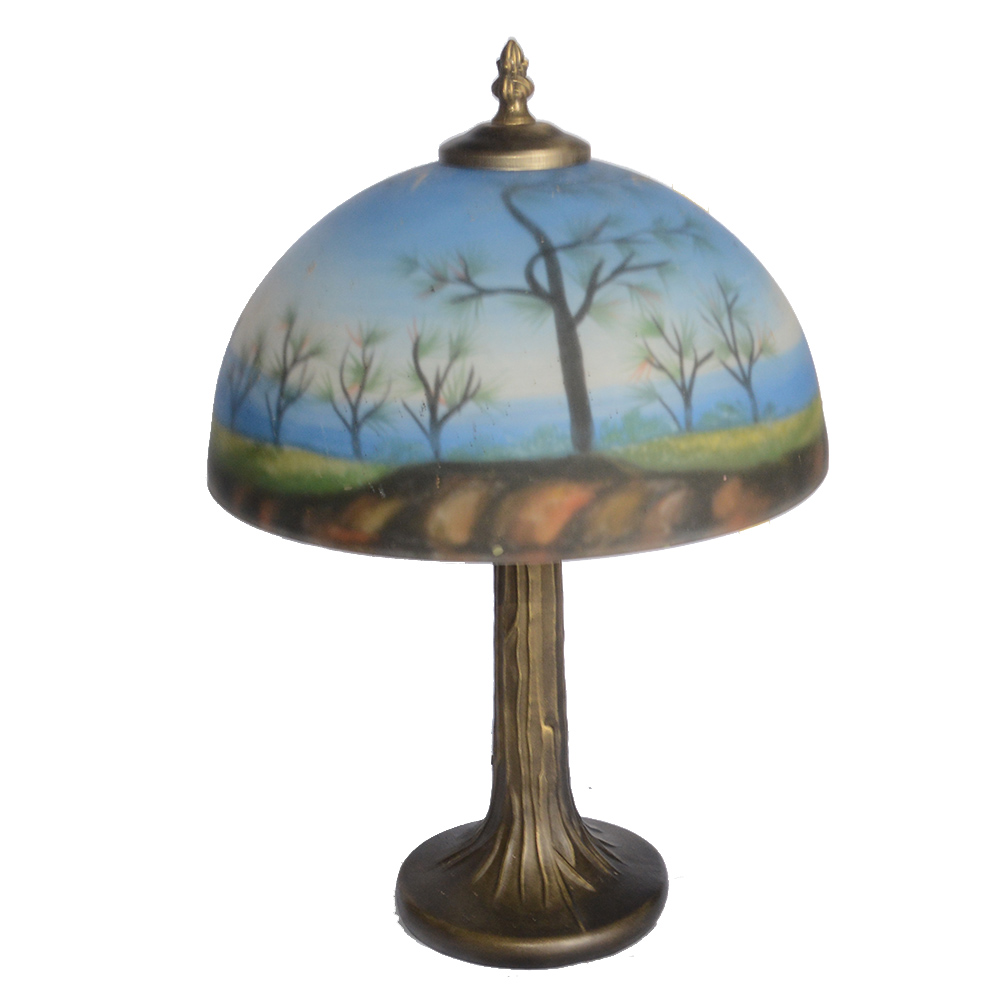 glass lamp 1008-