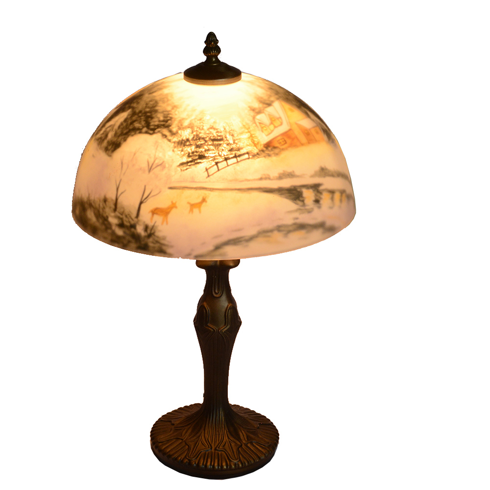 glass lamp 1205-2