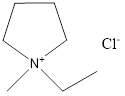 1-乙基-1-甲基吡咯烷氯鹽
