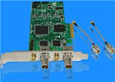 2CH SDI Audio video card/video capture card/dvr video card with loop out support naga 2000SDI