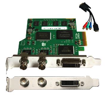 video card/video capture card/dvr video card with 1CH DVI + 2CH SDI  input support taped TC-2102HD