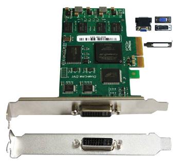 DVI video card/video capture card/dvr video card support hdmi&4k&1080P TC-4K DVI