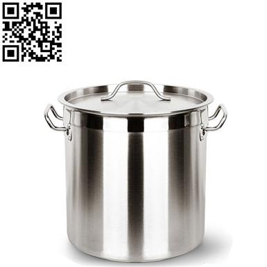 不锈钢翻边加厚多用桶（Stainless Steel Stock Pot）ZD-DYT17
