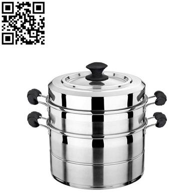 复底直角蒸锅（Stainless steel steamer pot）ZD-ZG217