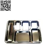 特厚歐式快餐盤（Stainless steel snack plate）ZD-KCP11
