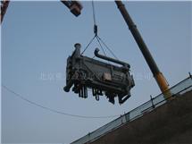 北京空调机组吊装，设备下坑吊装搬运，设备搬运施工
