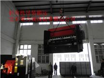 北京机械工业研究所机床设备吊装搬运就位现场