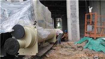热泵机组吊装搬运板式换热器吊装定位北京公司