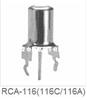 RCA同芯插座RCA-116(116C116A)