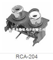 RCA同芯插座RCA-204