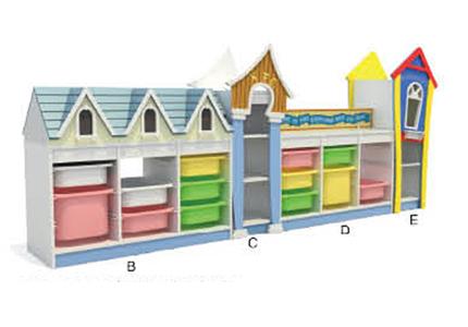 HC3303造型玩具收纳柜