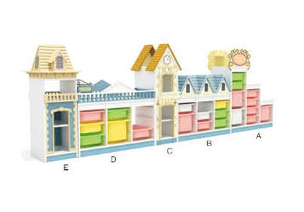 HC3308造型玩具收纳柜