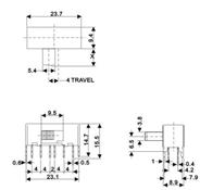   拨动开关   SK-42H04G5