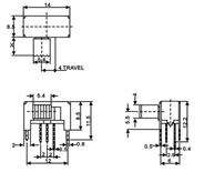   拨动开关   SK-22H14G5