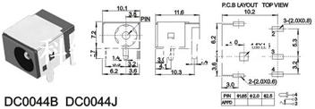DC插座  DC-0044B  DC-0044J