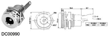 DC插座  DC-00990