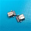 USB MICRO BF 焊线式 沉板 带翅膀 micro母座 耐温焊线