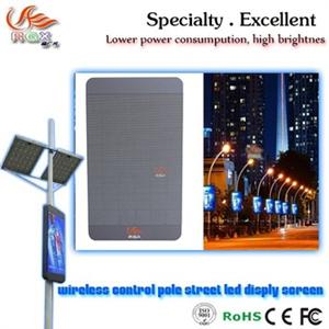 street led pole led sign