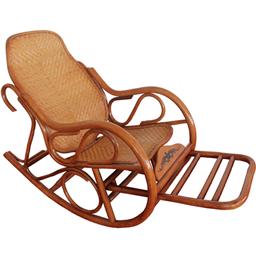 Rocking chair cane reclining chair