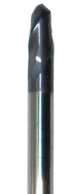 ZZ-55 钨钢涂层球型加长柄立铣刀