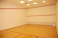 The laying of squash courts