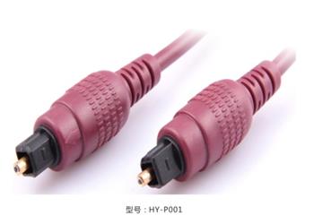 Audio optical fiber line