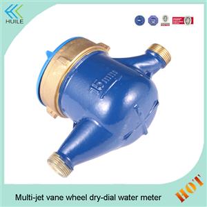DN15mm Brass Multi Jet Water Meter