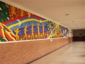 黔东南州凯里市企业文化墙彩绘