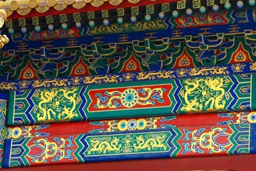 凯里市古建筑彩绘-凯里古建彩画-黔东南州古建筑上色 民族文化彩绘