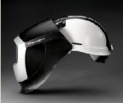 Adflo电动送风式可掀起式9002V自动变光焊接面罩配安全帽446870