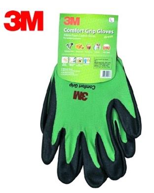 正品3M通用型灵巧防护手套 防滑耐磨手套 运动手套 户外手套 绿色