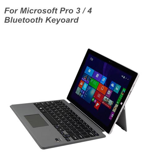 New Bluetooth Keybaord Case  For Microsoft Surface Pro 3 / 4 With Touchpad