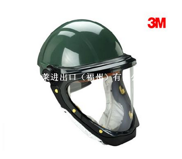 3M L-701 电动送风 安全帽头盔 透明防刮擦 