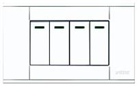 A118-S4K-1  中板四位单控开关