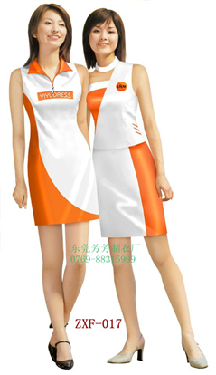 促銷服裝工廠定做夏季廣告衣女士超市商場工作員制服套裙定制LOGO