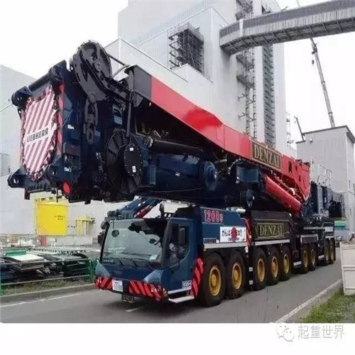 公司吊装设备-进口大型吨位吊车350T